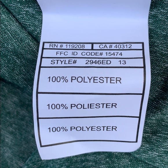 Adidas Men's Green Bighorns Long Sleeve Tee | XL - Picture 7 of 7